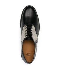 Toga Round Toe Derby Shoes