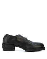 Guidi Round Toe Lace Up Derby Shoes