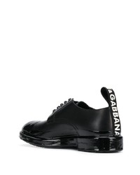 Dolce & Gabbana Shiny Toe Cap Derby Shoes