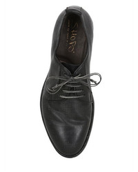 Shoto Embossed Horse Leather Derby Shoes
