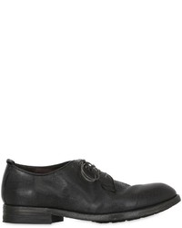 Shoto Embossed Horse Leather Derby Shoes