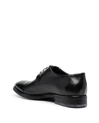 Baldinini Smooth Grain Leather Derby Shoes