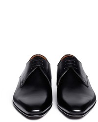 Magnanni Squared Almond Toe Leather Derbies