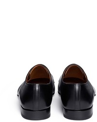 Magnanni Squared Almond Toe Leather Derbies