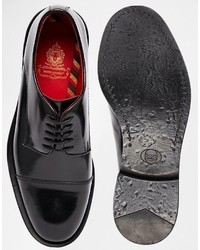 Base London Steam Leather Derby Shoes