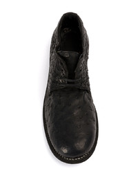 Guidi Textured Derby Shoes
