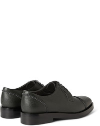 Lanvin Textured Leather Derby Shoes