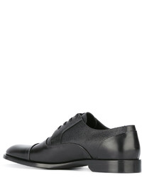 Dolce & Gabbana Textured Panel Derby Shoes