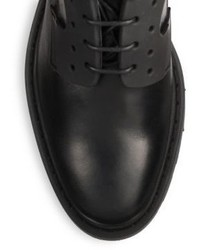 Alexander McQueen Two Tone Leather Derby Shoes