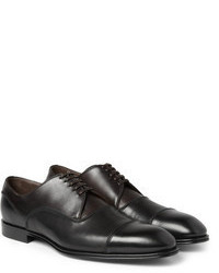 Dolce & Gabbana Two Tone Leather Derby Shoes