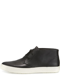 Vince Abe Leather Chukka Boot Black