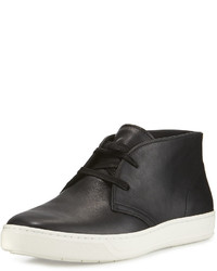 Vince Abe Leather Chukka Boot Black