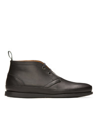 Ps By Paul Smith Black Cleon Desert Boots
