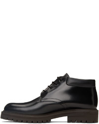 Common Projects Black Combat Derby Boots