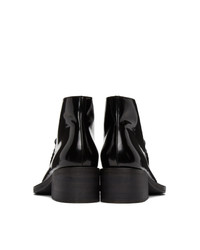 Y/Project Black Duck Bill Ankle Boots