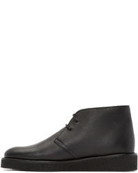 Opening Ceremony Black Leather M1 Desert Boots