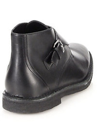 Pierre Hardy Desert City Leather Chukka Boots