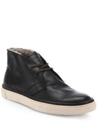Frye Gates Shearling Lined Leather Chukkas