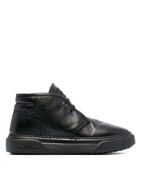 Baldinini Lace Up Leather Ankle Boots