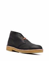 Clarks Lace Up Leather Boots