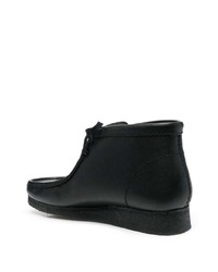 Clarks Originals Lace Up Logo Tag Ankle Boots