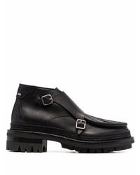 DSQUARED2 Leather Monk Boots