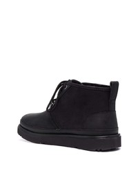 UGG Shearling Lined Leather Ankle Boots