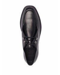 Givenchy Square Toe Oxford Lace Shoes