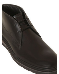 Tod's Brushed Leather Chukka Boots