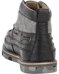 Sperry Wool Insert Chukka Boots Black Size 7