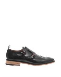 Ami Double Monk Strap Leather Brogues
