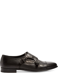 Fratelli Rossetti Batik Double Monk Strap Leather Shoes