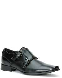 Calvin Klein Bayard Leather Double Monk Strap Shoes
