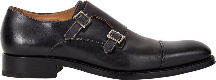 Harris Double Monk Strap Shoes, $575 | Barneys New York