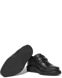 Lanvin Leather Monk Strap Shoes
