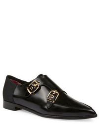 Ted Baker London Naoi Double Leather Monk Strap Shoes