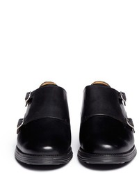 Cole Haan Lunargrand Double Monk Leather Shoes