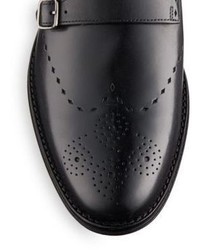 Robert Graham Madison Double Monk Strap Leather Shoes