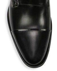To Boot New York Double Buckle Monk Strap Loafers