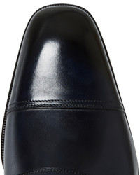 Tom Ford Polished Leather Monk Strap Shoes