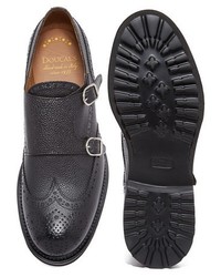Doucal's Savino Wingtip Double Monk Strap Shoes