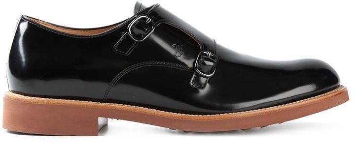 tod's double monk strap
