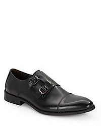 Vince Camuto Gabriel Leather Monk Strap Loafers