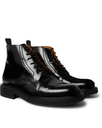 Ami Polished Leather Boots