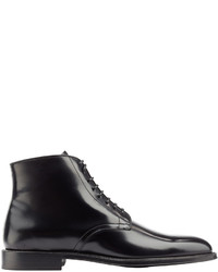 Burberry Shoes Accessories Leather Lace Up Boots