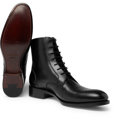 Salle Privée Stan Leather Boots, $1,147 
