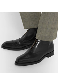 George Cleverley William Cap Toe Horween Shell Cordovan Leather Boots