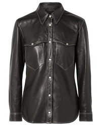 Isabel Marant Nile Leather Shirt