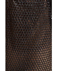 Simon Miller Ceres Perforated Leather Slip Dress