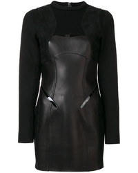 Dsquared2 Panelled Long Sleeve Dress